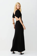 VESTIDO LONGO ABRERTURA FRONTAL