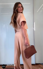 SET DRAPEADO LATERAIS BLUSA CORTA