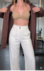 PANTALONA FRISO FRONTAL Y BOLSOS